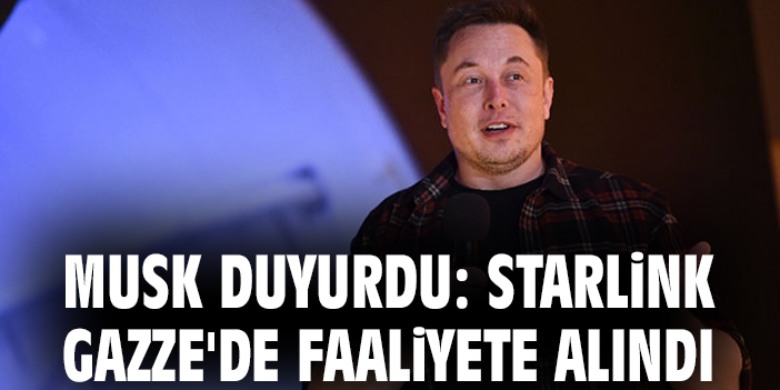 Elon Musk: Starlink Gazze’deki Hastanede!