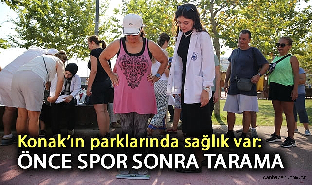 Konaklılar Sağlık Taramasında! Spor ve Sağlık Bir Arada