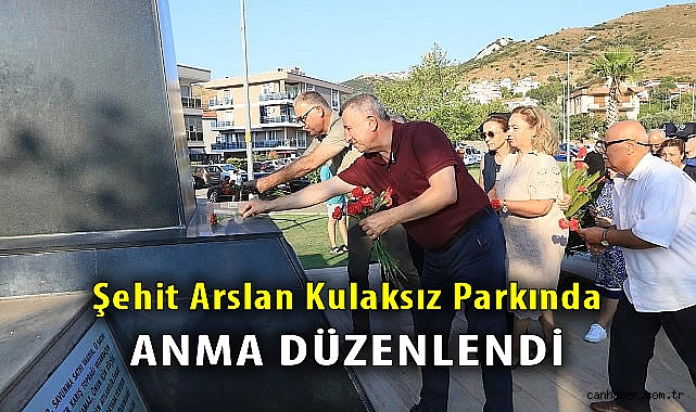 Şehit Binbaşı Arslan Kulaksız Parkta Anıldı