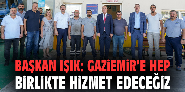 Gaziemir Belediyesi Araçlarını Kendi İmkânlarıyla Tamir Ediyor