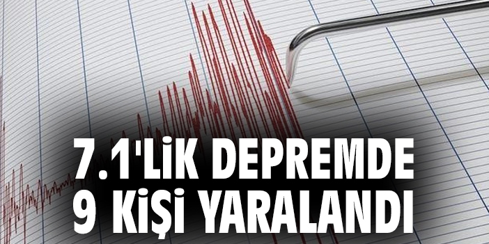 Japonya’da 7.1 Büyüklüğündeki Depremin Bilançosu Açıklandı
