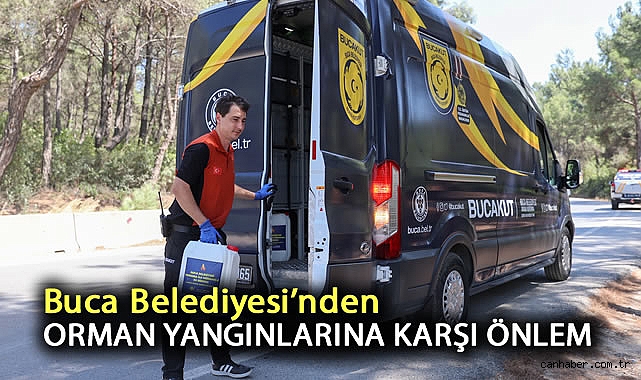 Buca Belediyesi’nden Orman Yangınlarına Önlem: 20 Litrelik Su Bidonları!