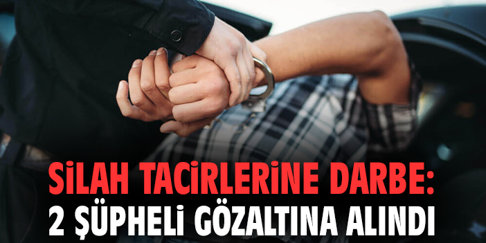 Bornova’da Silah Ticareti Operasyonu: 2 Gözaltı!