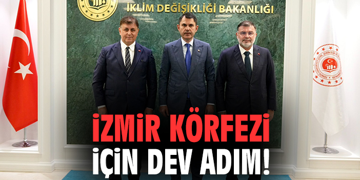 İzmir Körfezi İçin Tarihi Çözüm Zirvesi Yapıldı!
