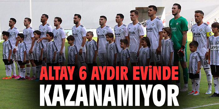 Altay, Kastamonuspor’a Yenilerek Hasret Sürdü!