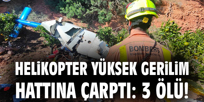 İspanya’da Helikopter Kazası: 3 Ölü!