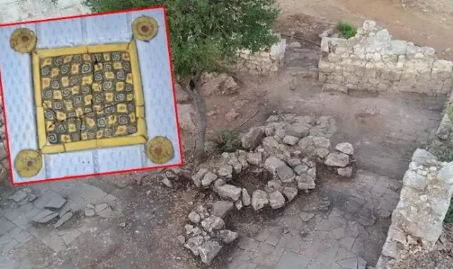 Antalya’daki arkeolojik kazılarda ‘millefiori’ levhalarına ulaşıldı