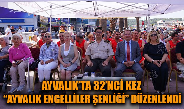 Engelli Dostu Ayvalık’ta Şenlik Coşkusu