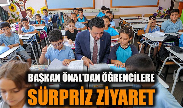 Başkan Önal, Eğitim Yılında Öğrencilerin Yanında!