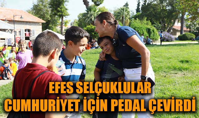 Cumhuriyete Pedallıyoruz: Efes Selçuk’ta Etkinlik