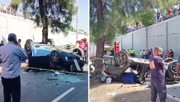 İzmir’de feci kaza: 3 ölü, 2 yaralı!