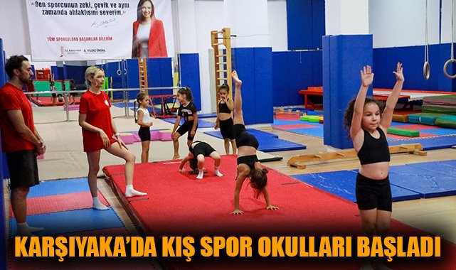 Karşıyaka’da Kış Spor Okulları Başladı!