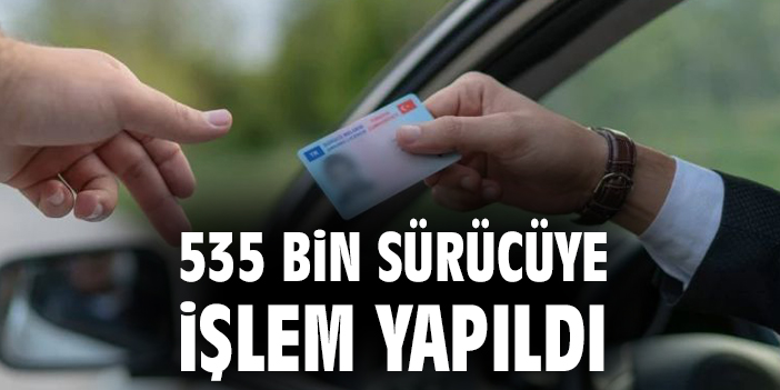 Yaklaşık 536 Bin Araç Denetlendi, Yaya Güvenliği Vurgusu!