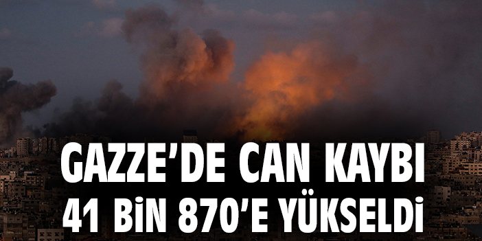 İsrail’in Gazze’deki Kanlı Bilançosu: 41 Bin Ölü