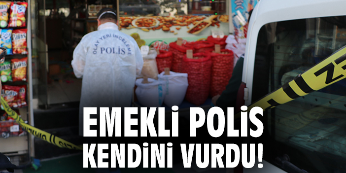 Emekli Polis, İş Yerinde Kendini Vurdu!