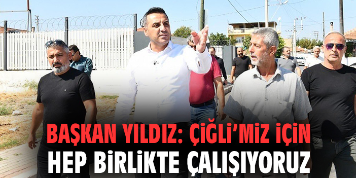 Çiğli’de Yol Çalışmaları Tamamlanıyor!