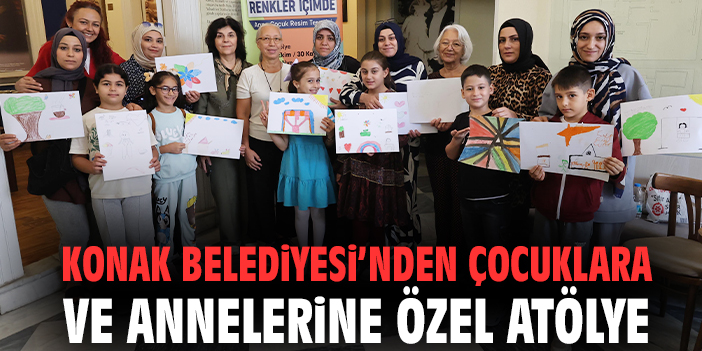 Anne-Çocuk Resim Atölyesi İzmir’de Başladı
