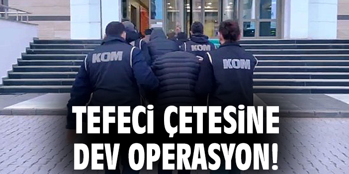 Beypazarı’nda Tefecilik Çetesi Çökertildi!