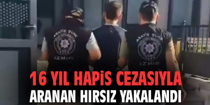İzmir’de Hırsızlıktan Aranan Şahıs Yakalandı!