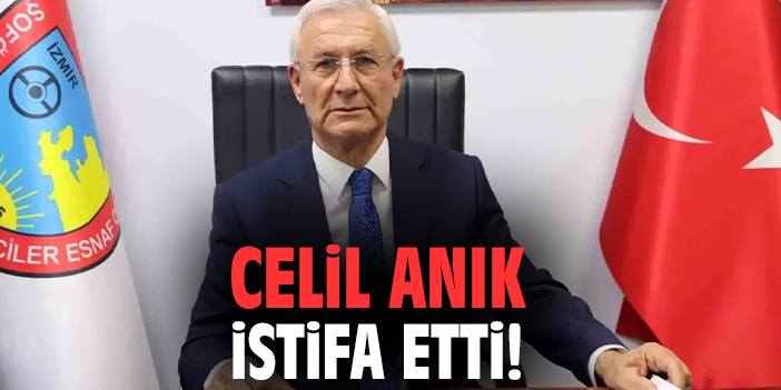 İzmir Şoförler Odası Başkanı İstifa Etti!