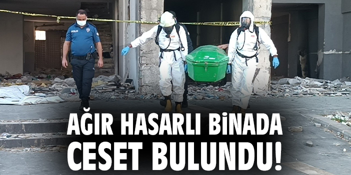 Depremzedeler Binada Cansız Bedeni Bulundu!