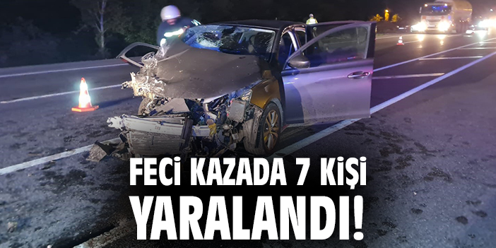 Erzurum’da Feci Kaza: 7 Yaralı, 1 Tehlikede!