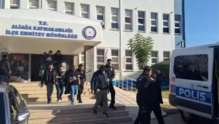 Aliağa’da Rüşvet Operasyonu: 23 Tutuklama!