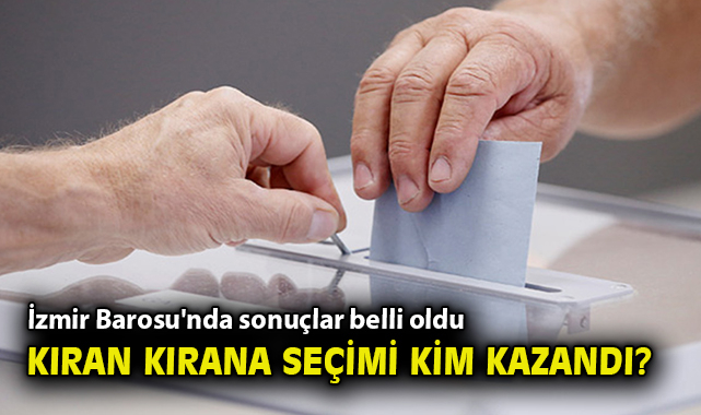 İzmir Barosu’nda Sefa Yılmaz Güven Tazeledi!