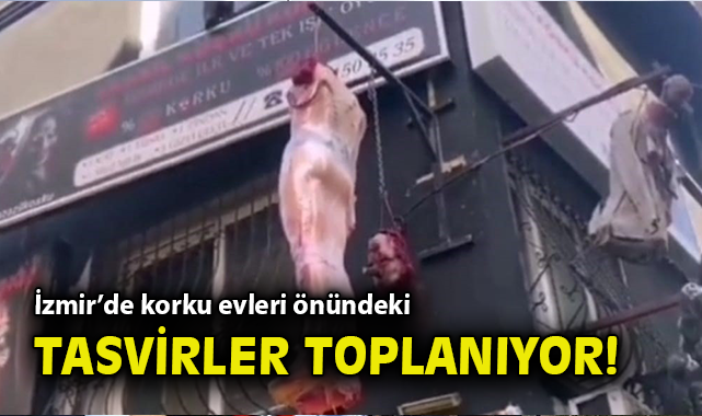 İzmir’deki Korku Evi’ne Tepki: Rahatsız Edici Görseller!