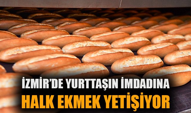Cemil Tugay’dan İzmirlilere Ekonomik Ekmek Desteği!