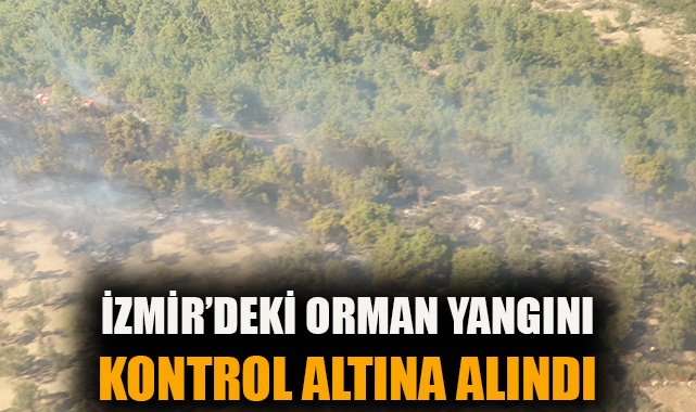 İzmir’de Orman Yangınına Hızlı Müdahale!