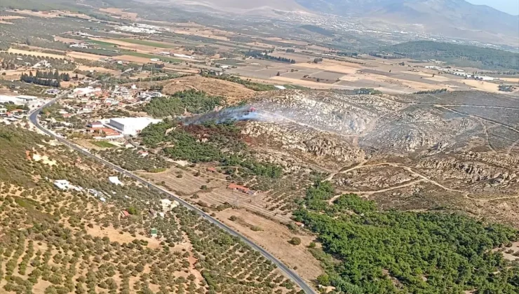 Foça’daki Orman Yangını Kontrol Altına Alındı!