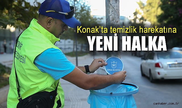 Konak’ta Çöp Poşeti için Yenilikçi Çemberler!