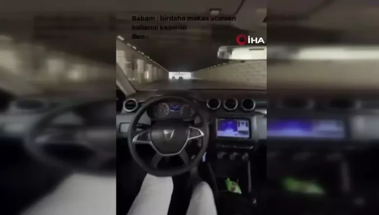 Diziyle Direksiyon Başında Tehlikeli Anlar!