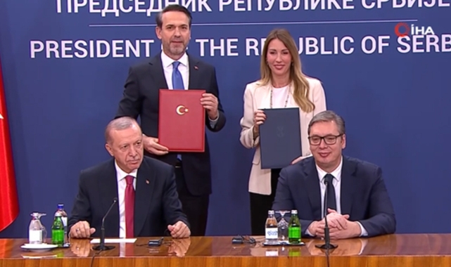 Türkiye ve Sırbistan’dan 11 Anlaşma İmza Töreni