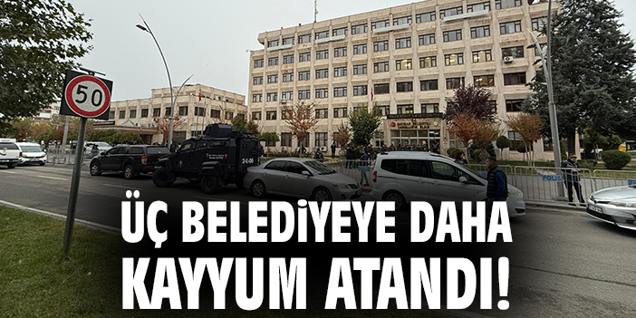 Kayyum Atamaları: Üç Belediyeye Yeni İsimler