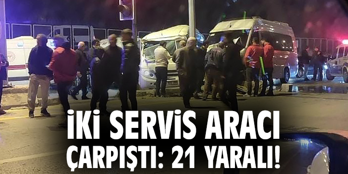 Çubuk’ta Trafik Kazası: 21 Yaralı!