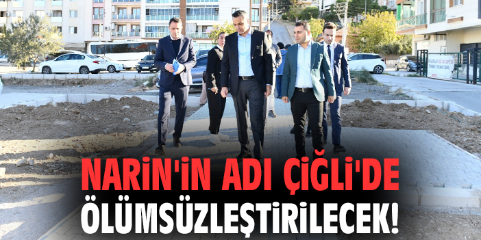 Narin Güran İçin Anlamlı Park Projesi