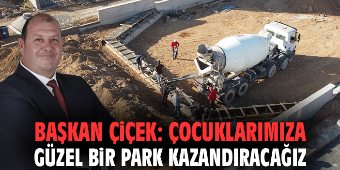 Menderes’te Yeni Park Çalışmaları Devam Ediyor!