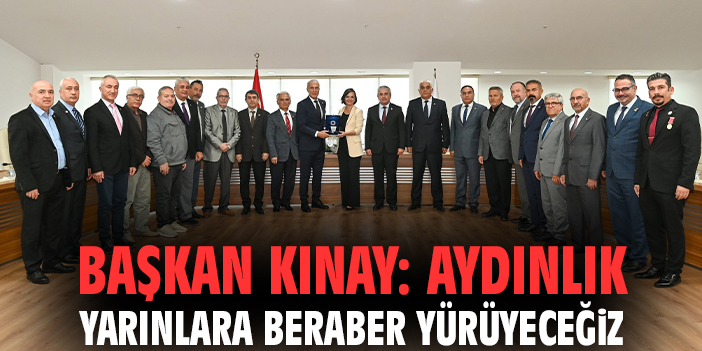 Kınay, Emekli Astsubaylarla Atatürk’ü Andı