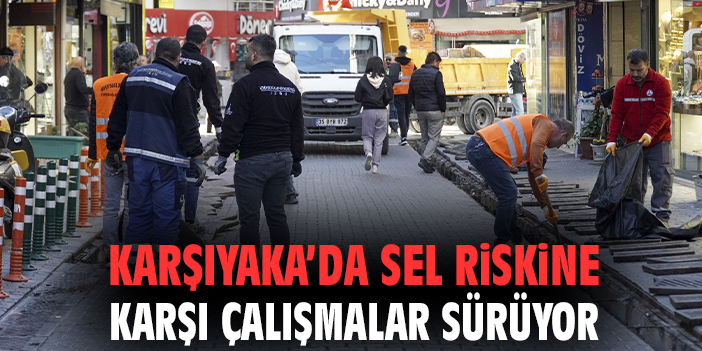 Karşıyaka Kışa Hazır: Kanallar Temizleniyor