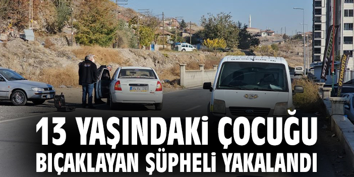 Bıçaklı Kavga: 13 Yaşındaki Çocuk Ağır Yaralandı