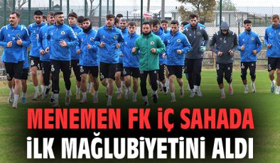 Menemen FK, Somaspor’a Üst Üste Yenildi!