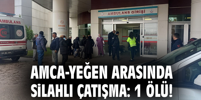 Yeğen Amcasına Silahtan Aldığı Cevapla Veda Etti