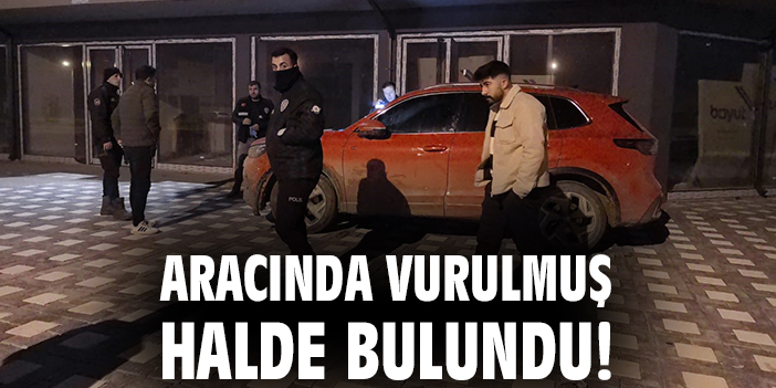 İnegöl’de Genç Adam Aracında Vuruldu!