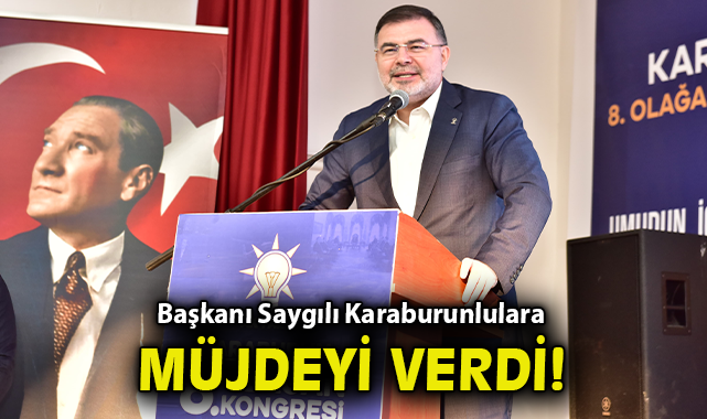 AK Parti Karaburun Kongresi’nde Yeni Dönem Başladı!
