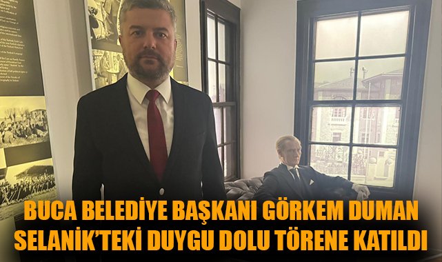 Atatürk İçin Duygu Dolu Anma Töreni Selanik’te