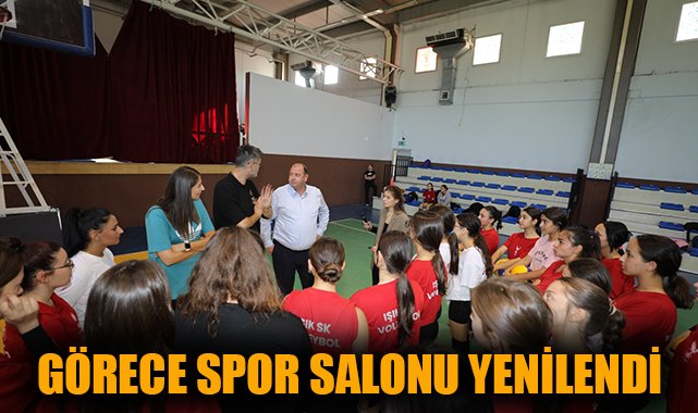 Menderes Spor Salonu’nda Yenileme Hamlesi!