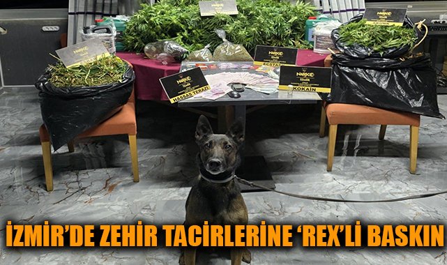 İzmir’de Narkotik Operasyonu: 8 Kg Esrar Ele Geçirildi