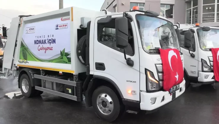 Konak Belediyesi’nden Temizlik İçin Yeni Kamyonlar!